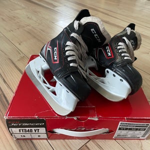 CCM JetSpeed FT340 Hockey Skates Youth Used Regular Width Size 10 SHIPPING DISCOUNT