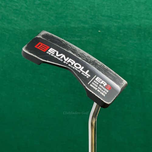 Guerin Rife EVNROLL ER3 Wing Blade Black 34" Single-Bend Putter Golf Club