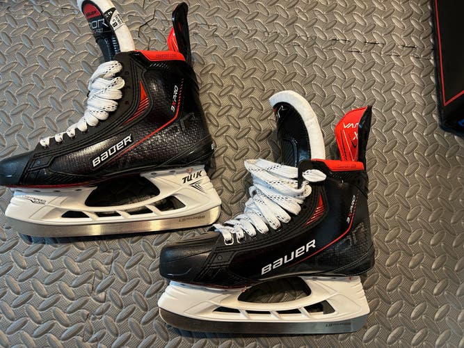 New Bauer Vapor 3X Pro Hockey Skates Size 8.5 Fit 2 Senior