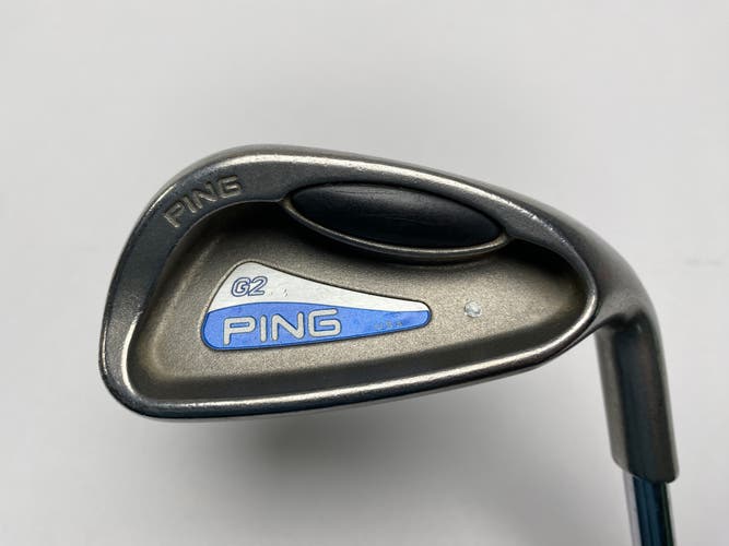 Ping G2 Single 9 Iron White Dot 3* Up Stiff Steel Mens RH Midsize +1''