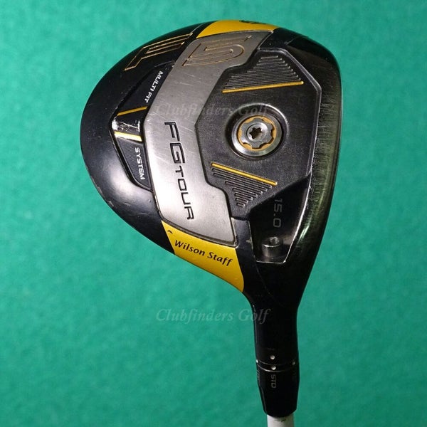 Wilson Staff FG Tour F5 Fairway 15° 3 Wood Mitsubishi Fubuki Z 65