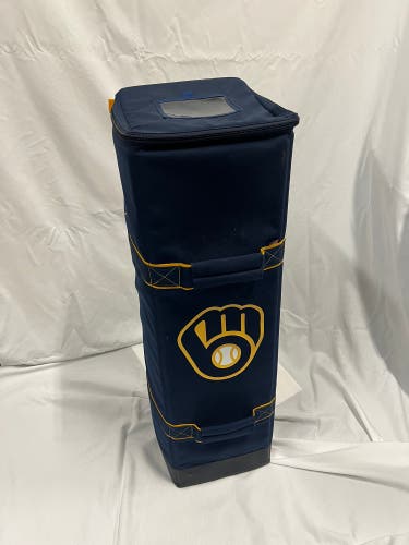 Team issued Milwaukee Brewers player bat bag