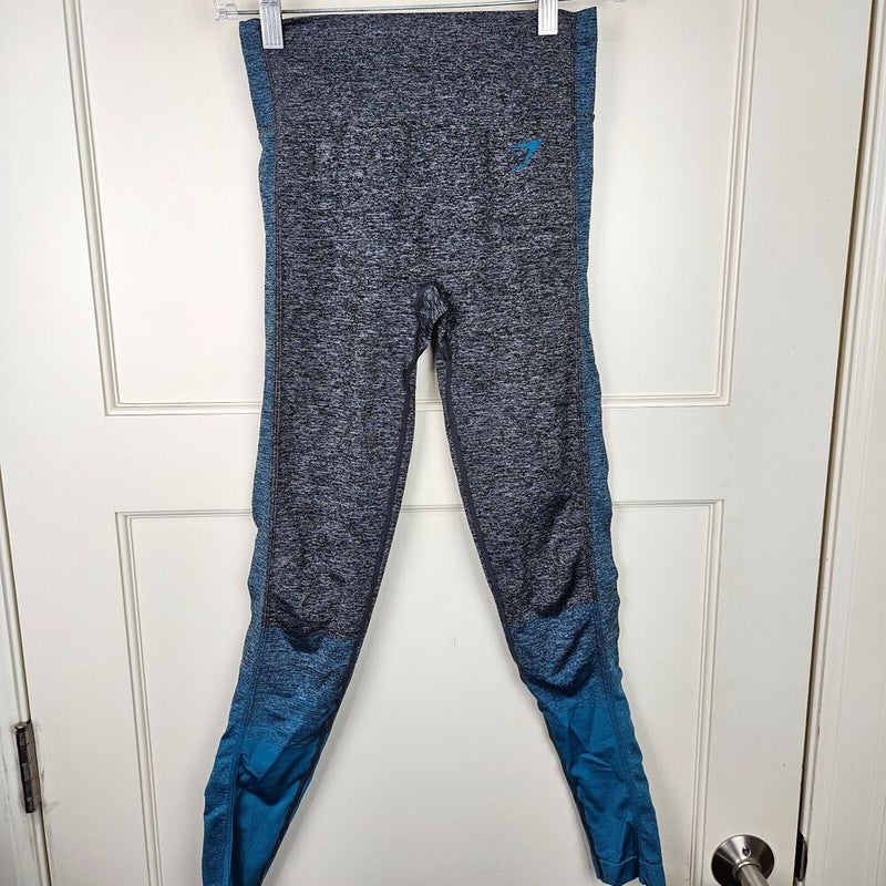Flex leggings deep teal:ice blue $38 gymshark