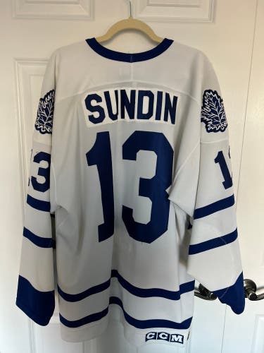 Authentic CCM Mats Sundin Toronto Maple Leaf jersey