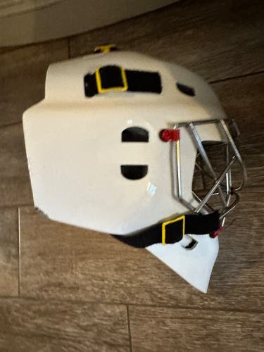 Defender goalie helmet