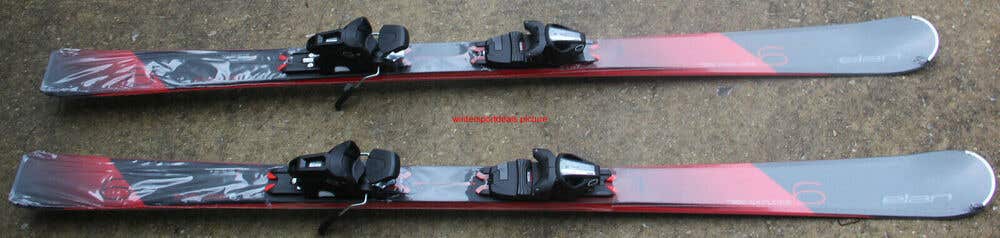 NEW 2023 Elan Explore 6 red 152cm skis men's with EL 9.0 GW adjustable bindings