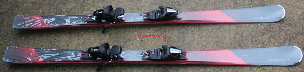 NEW ELAN Explore 6 skis men's 160cm rd with EL 9.0 GW adjustable bindings
