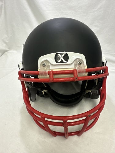 XENITH X2E 2015 Adult Matte Black Football Helmet With Chin Strap. Sz Large