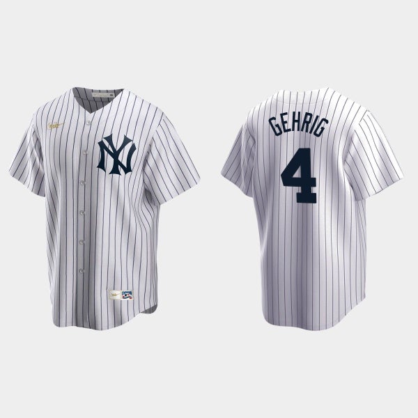 Official Lou Gehrig New York Yankees Jersey, Lou Gehrig Shirts, Yankees  Apparel, Lou Gehrig Gear