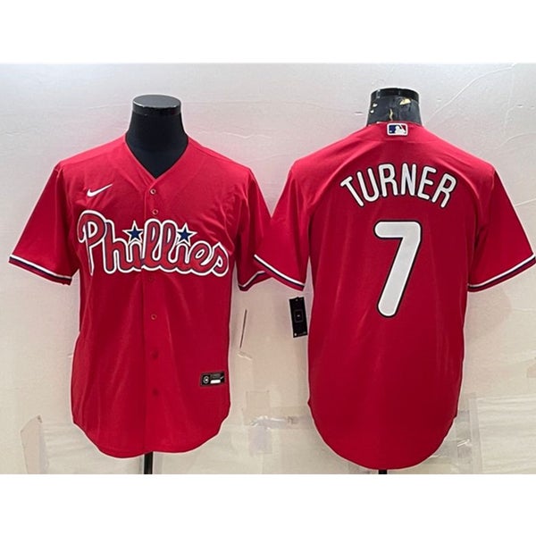 MLB Philadelphia Phillies (Trea Turner) Men's Replica Baseball Jersey
