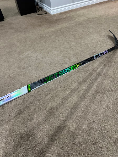 P29 75 Flex Custom Green Senior Right Handed P29 Pro Stock JetSpeed FT6 Pro Hockey Stick