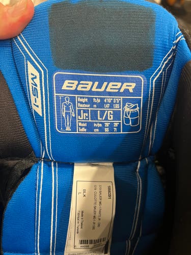 Used Large Bauer  Hockey Pants