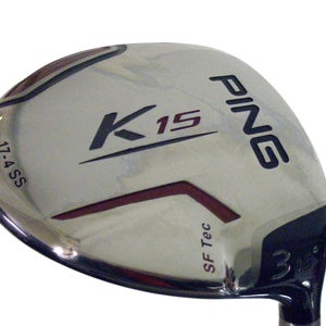Ping K15 3 wood 16* (Graphite TFC, STIFF) 3w K-15 Fairway Golf Club