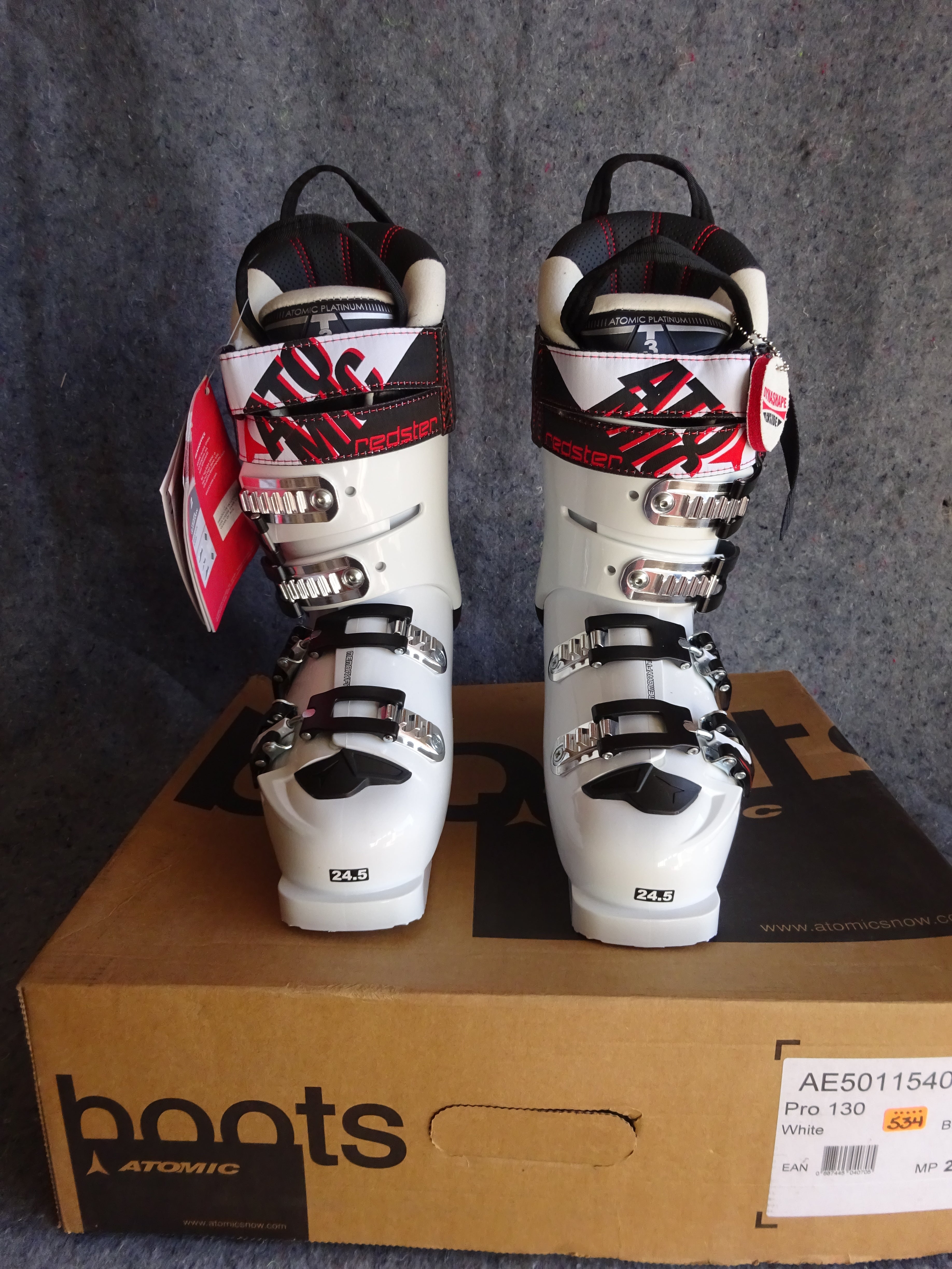 2022 Atomic Redster STI 150 Lifted Ski Boots NEW! Size 24.5