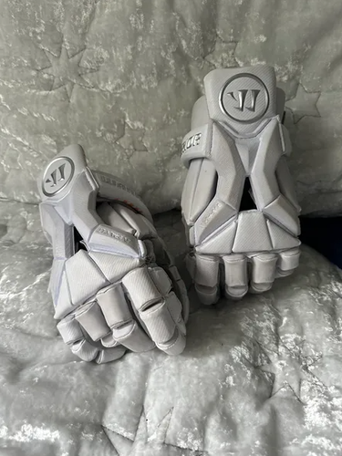 Used Player's Warrior Burn Pro Lacrosse Gloves 12"