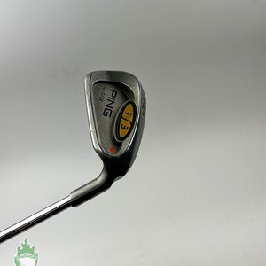 Used Right Handed Ping Orange Dot i3 O-Size 9 Iron Senior Flex Steel Golf Club