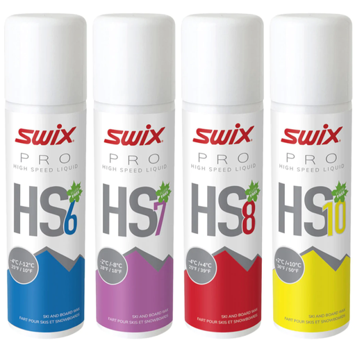 New Swix HS liquid spray wax