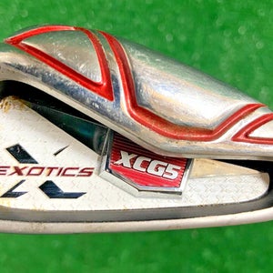 Tour Edge Exotics XCG5 6 Iron Single RH 95g X-Lite Stiff Steel 38.25 Inches Nice
