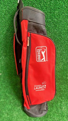 Junior Golf Bag PGA Tour Golfgen G1 25 Inches Nice Condition Zipper Works