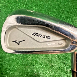 Mizuno MP-53 6 Iron Grain Flow Forged Men's RH S300 Stiff Steel 38.75 Inches