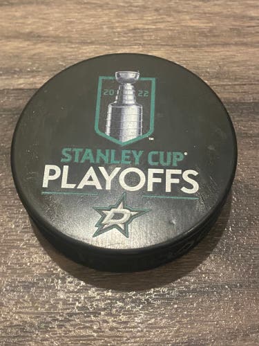 Dallas Stars 2022 NHL Stanley Cup Playoffs Hockey Puck New