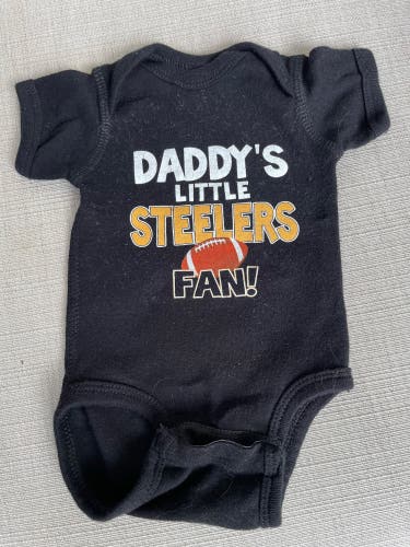 NFL Pittsburg Steelers Onesie, Size Newborn