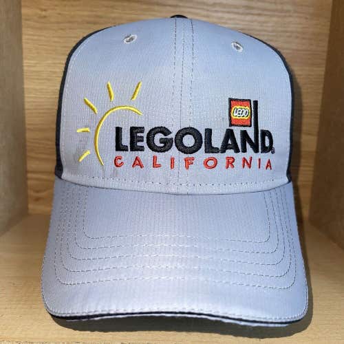LEGO Legoland California Adjustable Gray Baseball Hat Cap