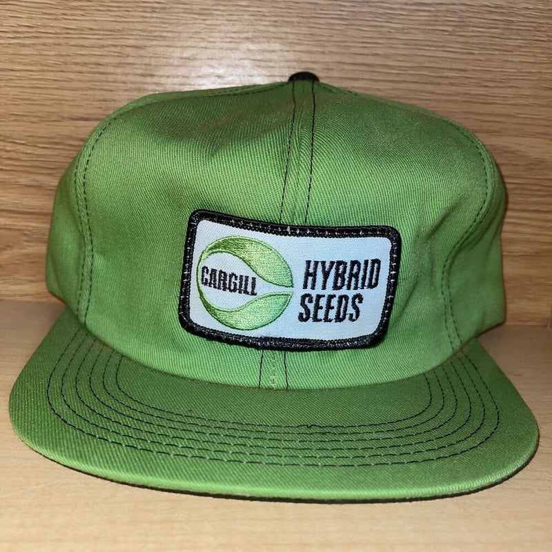 Vintage Farm Trucker Snapback hat Cargill Hybrid Seeds K PRODUCTS