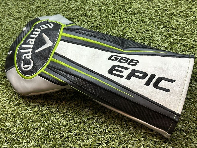 Callaway GBB Epic Driver Golf Club Cover Headcover Silver/Black/Green #2256