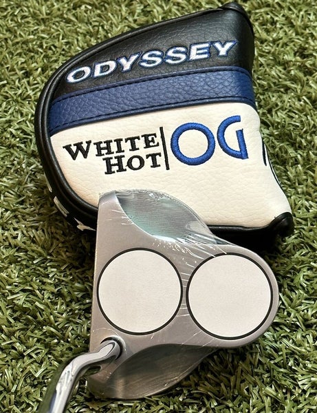 Odyssey White Hot OG 2-Ball Mallet Putter RH 33” Inch w/ Headcover