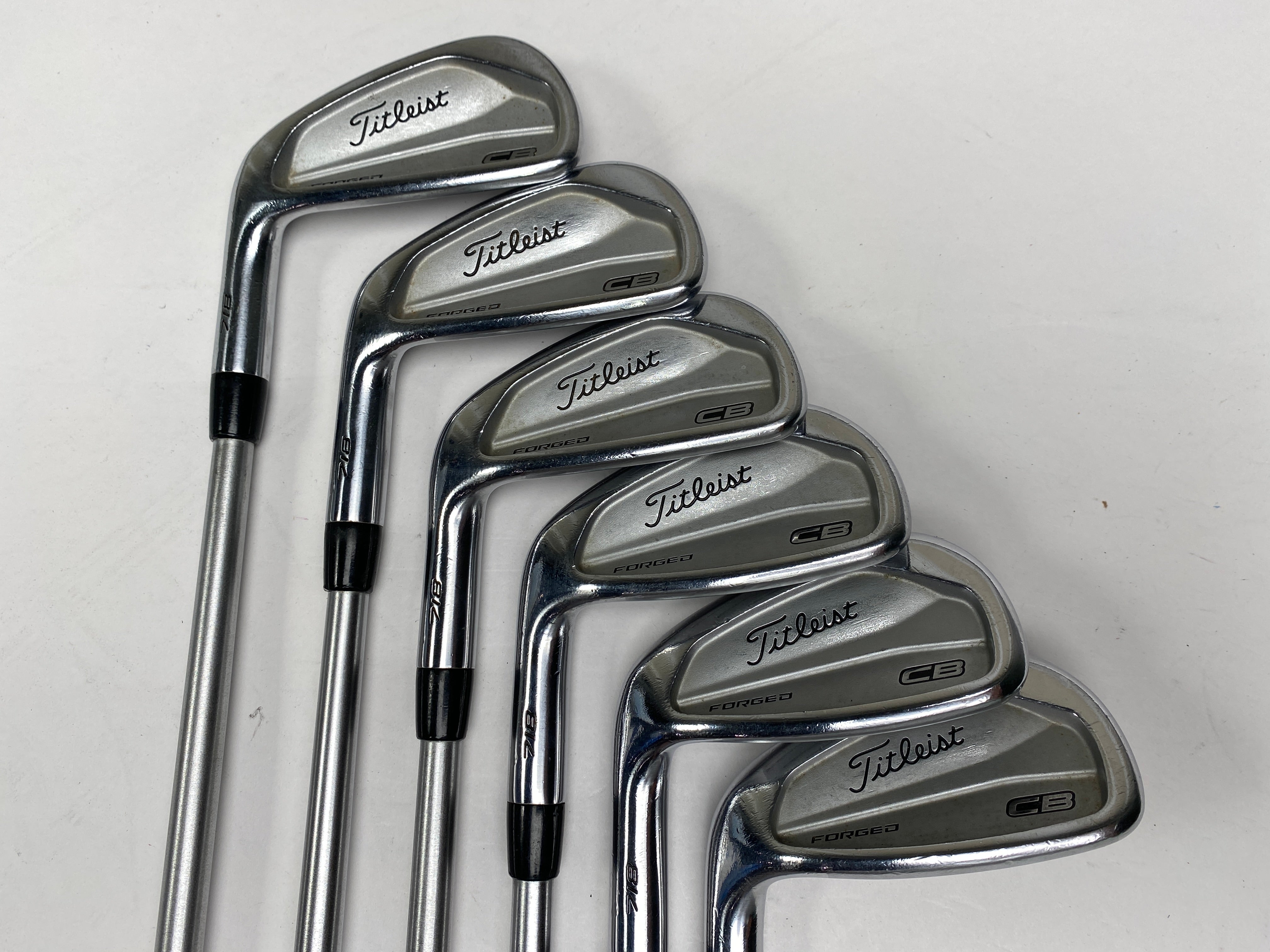 Titleist 718 CB Iron Set 5-PW KBS Tour C-Taper 120g Stiff Steel