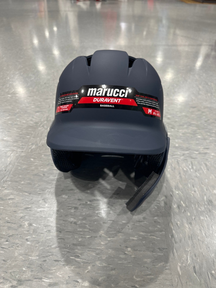 New Medium Marucci Duravent Batting Helmet W/ Jaw Piece