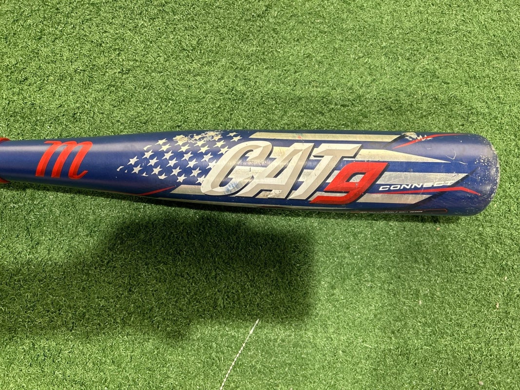 Used USSSA Certified Marucci Cat 9 Connect Alloy Bat -10 20OZ 30"
