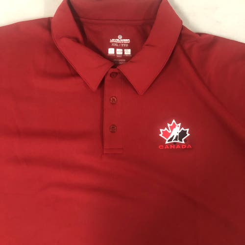 NEW Hockey Canada XXL mens golf shirt