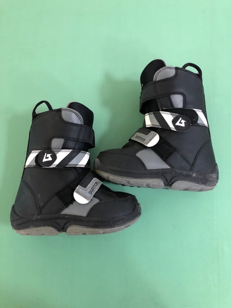 Used Kid's Burton Grom Snowboard Boots - M 2.0 (W 3.0)