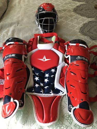 All Star System 7 Axis Stars And Stripes Catchers Set