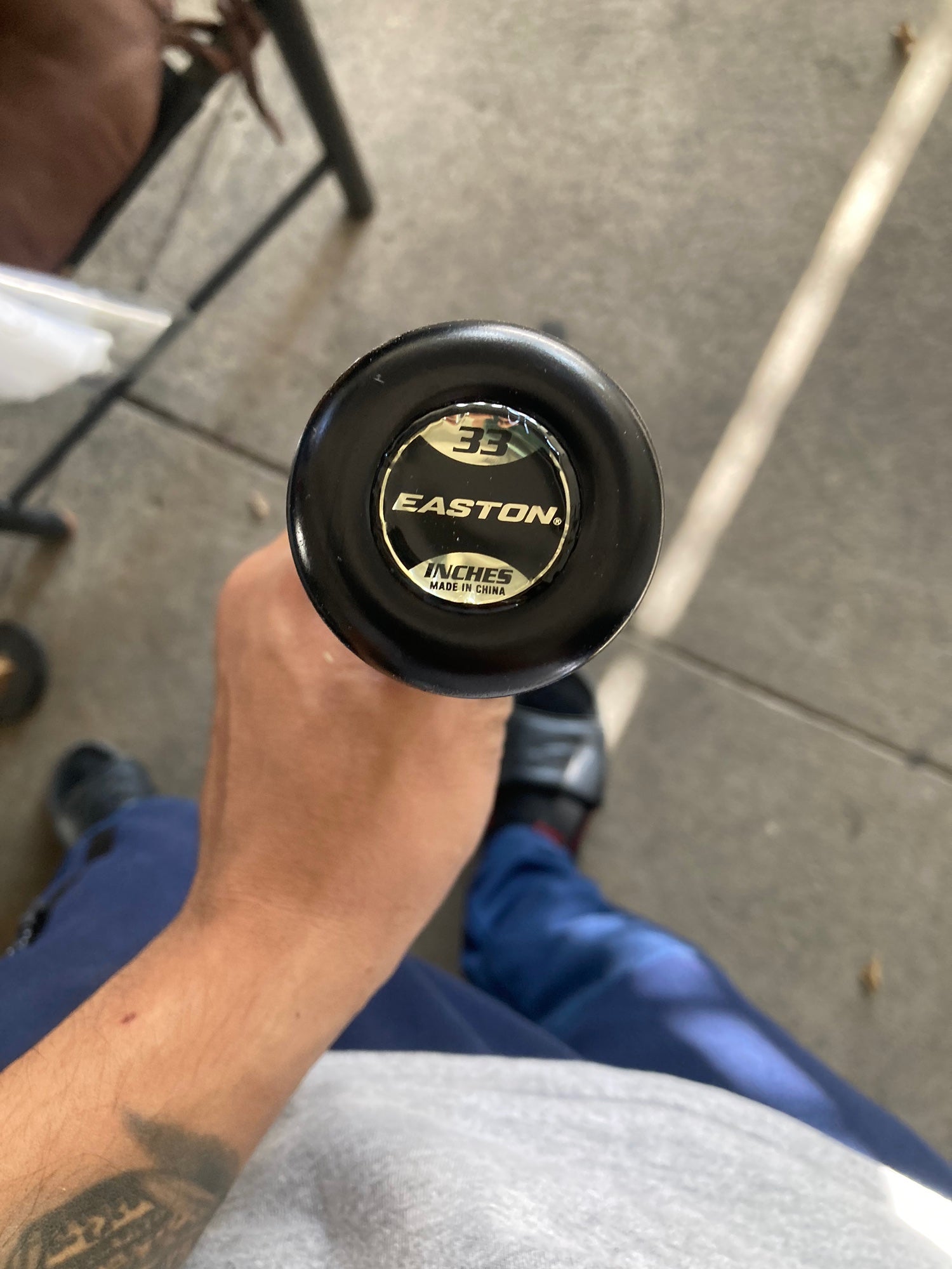 Batte De Baseball Easton S1 Composite -3 - 33 Pouces 30 Oz - Pour Pièces / Réparation
