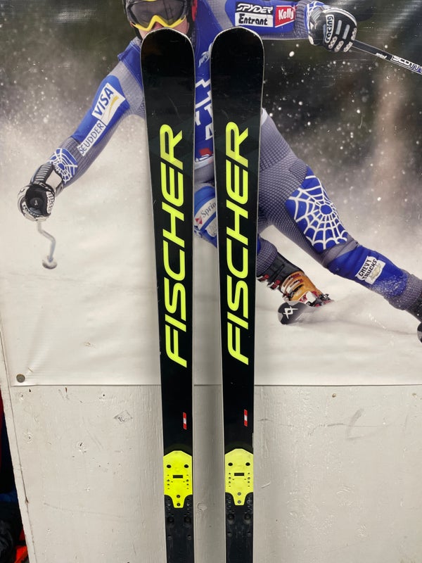 Used Fischer 188 cm Racing RC4 World Cup GS Skis