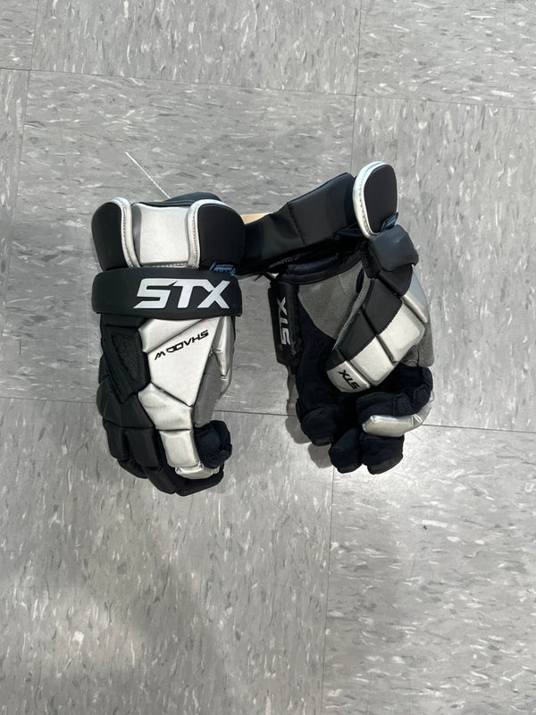 Used STX Shadow Lacrosse Gloves 13"