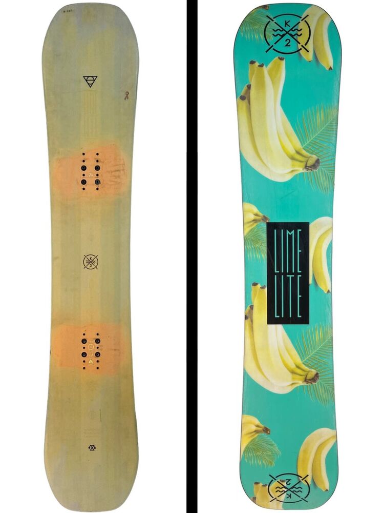 #1127 K2 Lime Lite 146 cm Womens Snowboard | SidelineSwap