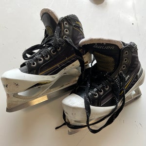 Used Bauer Regular Width  Size 4 Supreme One.9 Hockey Goalie Skates