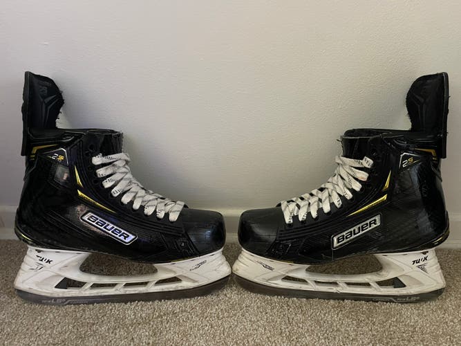 Used Bauer Wide Width  Pro Stock Size 5 Supreme 2S Pro Hockey Skates Jonathan Marchessault