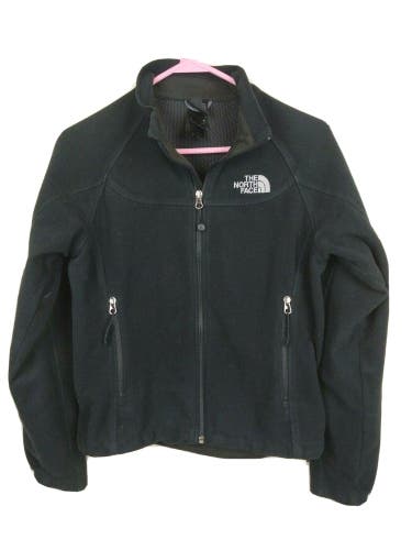 The North Face TNF Windwall Black Windproof Fleece Jacket Coat Women's Size: S