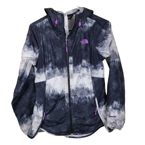 The North Face Womens Flyweight Hoodie Windwall Jacket Full Zip Size: XS