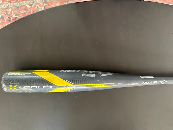 Composite (-11) 19 oz 30" Ghost X Hyperlite Bat