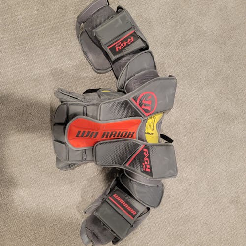 Used Small Warrior Ritual G4 Goalie Chest Protector