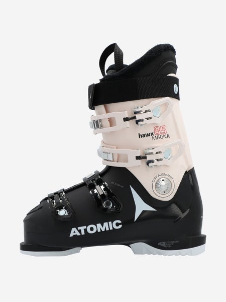 Atomic Hawx Magna 85W Women's Ski Boots Black/Light Pink 25/25.5 Wide 102mm NIB