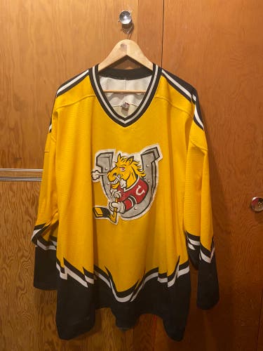 Yellow Used XXL CCM Jersey