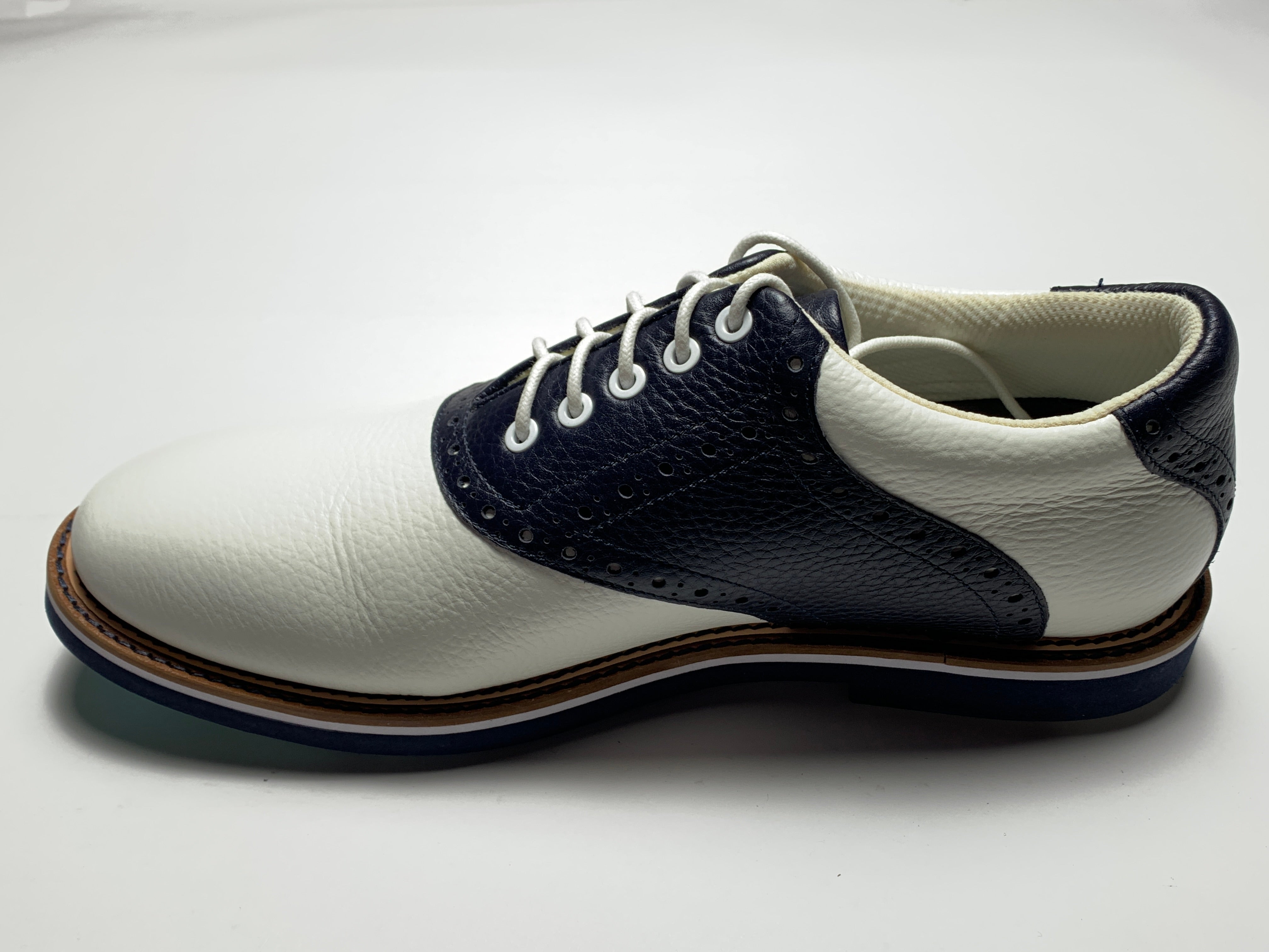 ジーフォア　G/FORE   SADDLE  GALLVANTER G/Fore Saddle Gallivanter Golf Shoes Snow/Charcoal - Carl's