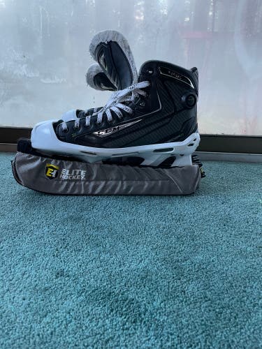 Used CCM Regular Width Size 9.5 RibCor 44K Hockey Goalie Skates